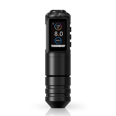 Ambition Ninja Pro Tattoo Machine with Coreless Motor - Rotary Cartridge Tattoo Pen with 2000mAh Power Supply for Professionals and Beginners Tattoo Artists