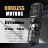 Ambition Ninja Pro Tattoo Machine with Coreless Motor - Rotary Cartridge Tattoo Pen with 2000mAh Power Supply for Professionals and Beginners Tattoo Artists view 3
