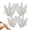 2Pcs Garshana Gloves Raw Silk Massage Gloves, Raw Silk Exfoliating Shower Glove with Elastic Wrist Bands, Non-Irritating Bath Mitts Glove for Bathing Massage for Body Face for Men & Women (2 Pairs) view 1