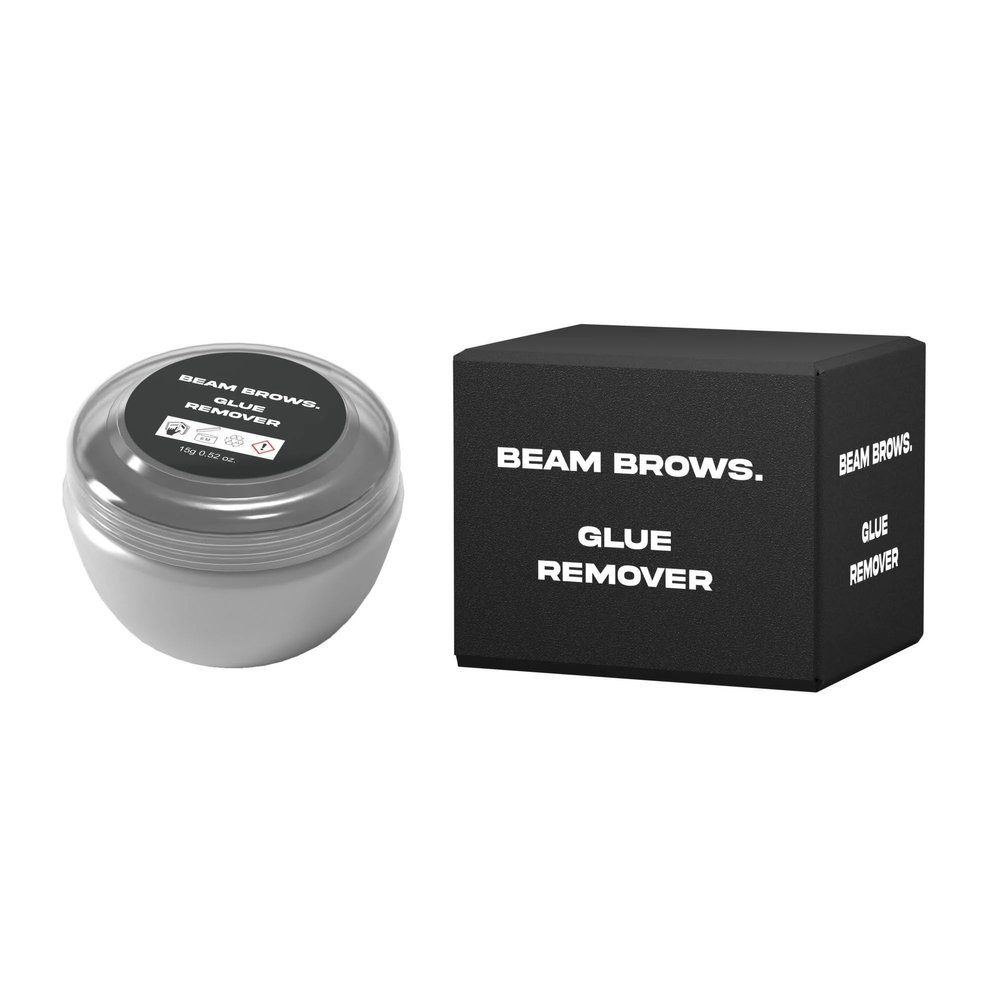 Beamlight Lashes Brow Extensions Remover  5g (0.17 fl oz)  Gentle & Effective Glue Remover for Brow Extensions  Quick 5-Minute Removal  Professional Use Only