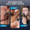 Beatslm Body Trimmer for MenFoil ShaverCordless Barber Clippers and Trimmers Set3 in 1 Men's Waterproof Wet/Dry Groomer with Travel Lock, LED Display view 3