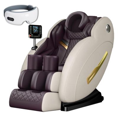 4d Massage Chair,6 Automatic Modes L-Rail Design with Heat and Recline Function for Home Office Use