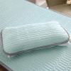 FOGVG Beauty Salon Bed Mattress Cooling Lash Bed Topper Massage Table Mattress with Breath Hole Spa Bed Accessories Spa Bed Mattress Pad Cushion Cover Square/Round/Trapezoidal Head,A,70x185cm view 4