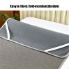 FOGVG Beauty Salon Bed Mattress Lash Bed Topper Massage Table Mattress with Breath Hole Spa Bed Accessories Memory Foam Mattress Pad Cushion Cover Square/Round/Trapezoidal Head,D,70 * 180cm view 3