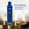Blue Nectar Body Oil with Swaran Bhasam for Glowing Skin | Ayurvedic Body Oil for Dry Skin | Nourishing Oil with Gold & Shimmer (16 Herbs, 6.76 Fl Oz) view 3