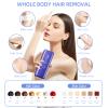 IPL Hair Removal,Laser Hair Removal,hair removal device,Permanent Hair Removal With Ice-Cooling,At-Home Hair Remover,Painless & Long-Lasting Results,Holiday gifts for women and men. view 3