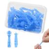 50 Pack Disposable Blackhead Remover Needles & Pimple Popper Tool Kit - Professional Acne Extractor Lancets for Whitehead, Comedone, Blemish Removal - Sterile Acne Needles with Case view 1