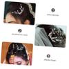 Baluue Bridal Hair Side Comb Rhinestones Elegant Leaf Design for Wedding Accessories Hair Decor for Brides and Bridesmaids view 3