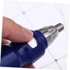 LIFKOME Blue Nose Hair Trimmer with Safety Cone Head for Facial Hair view 2