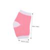 FOMIYES 2 Pairs Breathable Gel Heel Socks for Men and Women Moisturizing Foot Sleeves with Moisture Wicking Mesh for Comfortable Heel Protection and Sweat Absorption view 2