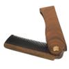 DONFAMDS Wooden Folding Beard Comb for Men Compact Travel Comb Portable Grooming Tool for and Beards Sturdy Design for Easy Storage and Use view 1