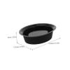 Beaupretty Silicone Shaving Bowl Lightweight and Portable Shaving Mug for Home and Barber Use for Mixing Grooming Products Compact and Versatile view 2