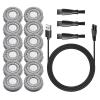 12PCS Pitbull Shaver Replacement Blade and Charger Cable view 1