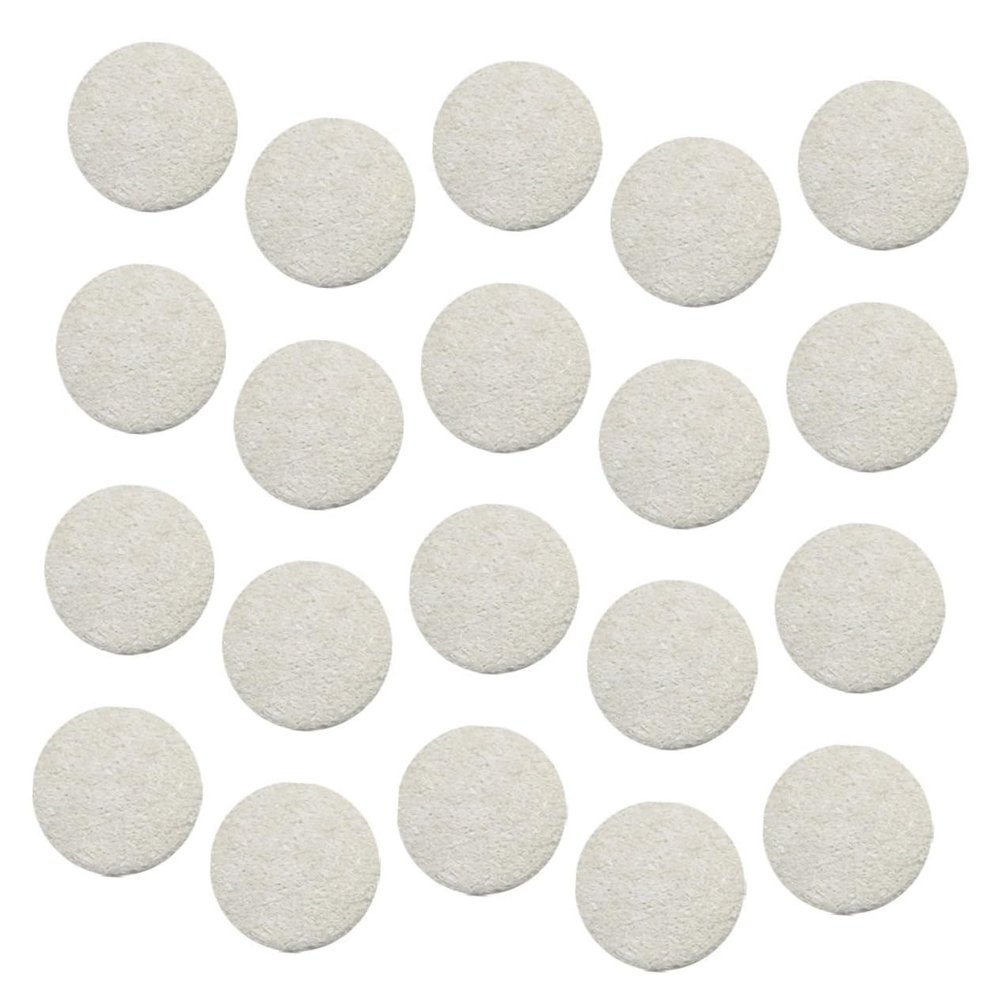 LIFKOME 20pcs Loofah Makeup Pads for Facial Cleansing Portable Cleaning for Home and Travel Safe Natural Material for Women Makeup Removal