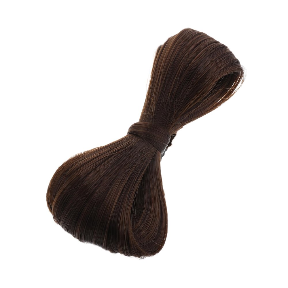 Beaupretty Traditional Chinese Hanfu Butterfly Bow Bun Wig Soft Hair Accessory for Women for Weddings Parties and Performances Versatile and Comfortable Hair Decoration