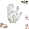 Garshana Gloves Raw Silk Gloves, Ayurvedic Raw Silk Massage Gloves, Exfoliating Gloves with Elasticated Wrist Strap (1 pc) view 1