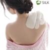 Garshana Gloves Raw Silk Gloves, Ayurvedic Raw Silk Massage Gloves, Exfoliating Gloves with Elasticated Wrist Strap (1 pc) view 3