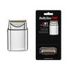 Bundle of BaBylissPRO Barberology Foil Shaver FXFS1 SILVERFX Professional High-Torque Shaver + BabylissPRO Barberology Professional FXFS1 SILVERFX Replacement Single Foil Shaver Head with 1 Cutter view 1