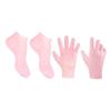 ARTSEWPLY Moisturizing Exfoliating Socks and Gloves Set 2 Pairs Soft Touch Foot Care for Dry Cracked Heels and Skin for Relaxing Home Use view 1