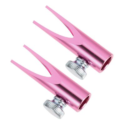 FOMIYES 2pcs Dual-Slot Pencil Sharpener for Eyebrow and Lip Liners Portable Cosmetic Tool for Women Design for Effortless Makeup Application