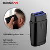 Bundle of BaBylissPRO UVFOIL Double Foil UV-Disinfecting Metal Shaver-Black + BabylissPRO UVFOIL Double Replacement Foil with Cutters Matte Black view 2