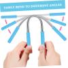 FOMIYES 4pcs Facial Hair Epilator Set for Women Eyebrow Razor Hair Removal Tool No Chemicals No Damage for Sensitive Skin view 4