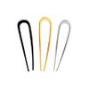 3 Pcs Metal U-Shaped Hair Pin,Strong Hold Hair Clips for Women for Updos & Twist,Secure Elegant Bun Hair Accessories (Black, Gold, Silver) view 1