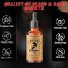 Beard Growth Oil with Castor, Argan & Jojoba Oils, 30ml, Natural Beard Care for Men view 3