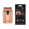Bundle of BaBylissPRO UVFOIL Single Foil UV-Disinfecting Metal Shaver - Rosegold + BaBylissPRO UVFOIL Single Replacement Foil with Cutter Rosegold view 1