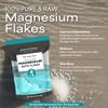 Aromasong Magnesium Flakes for Bath from The Dead Sea- 4 LB Resealable Pack Magnesium Chloride Flakes -Organic Bath Salt Relaxing Mineral Soak (Packaging May Vary) view 2