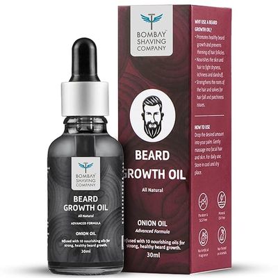 Beard Growth Oil with Onion and 10X Nourishing Oils, 30 ml