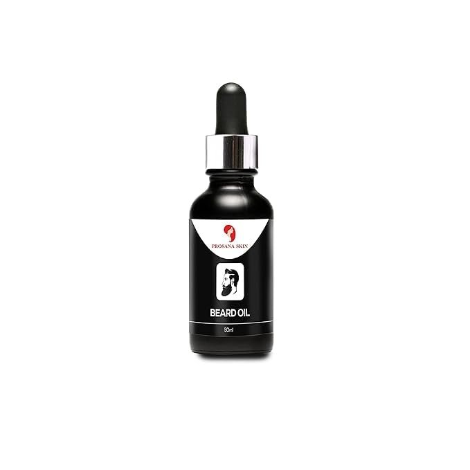 Beard Growth Oil for Men, Fast Growth Formula, Shine Enhancement, 50 ML