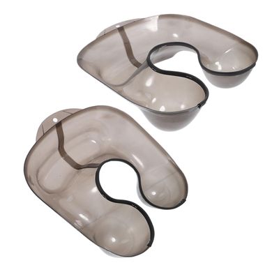 Ipetboom 2pcs Hairdressing Medicine Tray Hair Washing Perm Tray for Stylists Salon Equipment Hair Salon Supplies