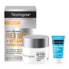 Neutrogena Rapid Tone Repair Retinol + Vitamin C Face Moisturizer, Dark Spot Corrector, Anti-Aging Face Cream for Even Tone 1.7 oz + Trial Size Hydro Boost Facial Cleanser, 0.5 fl. oz view 1