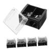 SMASOLO 5pcs Dual Makeup Sharpener for Lipstick Eyebrow and Eyeliner Portable Handheld Cosmetic Sharpener for Precise Trimming and Quick Sharpening for Travel and Daily Use view 1