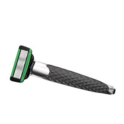 Ipetboom 1set Stainless Steel Safety Razor for Men Replaceable Blades Precision Shaving Tool Comfortable Grooming Experience