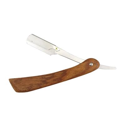 Gogogmee Chic Manual Barber for Men Vintage Straight Metal Shaving Tool for Beard Shaping Portable and Easy to Use for Travel and Barber Shops