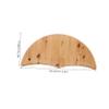 ARTSEWPLY Wooden Foot Bath Cover Lid Replacement for Wooden Foot Tubs Elegant Design Prevents Spills Keeps Water Contained for Home Soaking Basins Stylish and Practical Accessory view 2