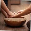 ARTSEWPLY Wooden Foot Bath Cover Lid Replacement for Wooden Foot Tubs Elegant Design Prevents Spills Keeps Water Contained for Home Soaking Basins Stylish and Practical Accessory view 4