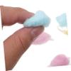DECORNIJIA Cotton Balls Soft Absorbent Newborn Face Washing Makeup Removal Craft Fuzzy Balls Washable Cotton Rounds view 3