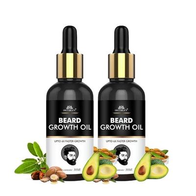 Intimity Beard Growth Oil Serum for Men, 30ml, Pack of 2