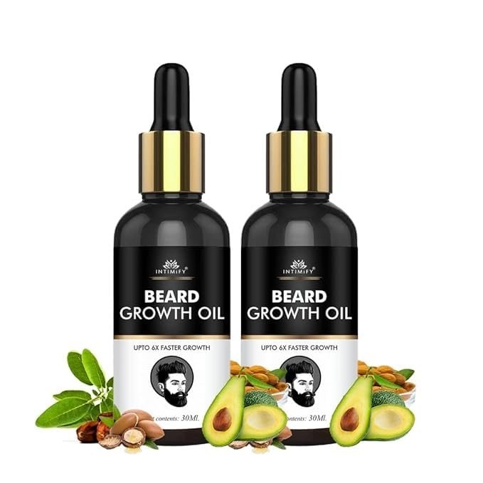 Intimity Beard Growth Oil Serum for Men, 30ml, Pack of 2