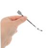 Beaupretty 2pcs Stainless Steel Blackhead Shovel Face Cleaning Tool Massage Function Pore Scraper for Men Women view 3