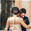 HONMEET Floral Hair Insert Comb for Bride Elegant Wedding Hair Side Comb Accessory Lightweight and Comfortable Unique Design for Stunning Bridal Look for Weddings and Special view 4