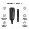 KMRLDGUQ Shaver Charger CordCompatible for Philips NorelcoHq8505 Replacement Fit 7000 5000 3000 Series Electric Shaver US PlugN02R view 3