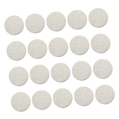 FRCOLOR 20pcs Natural Loofah Makeup Remover Pads for Gentle Facial Cleansing Travel Face Wipes Suitable for All Skin Types