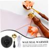 DOITOOL Sealing Wax Warmer Cat Claw Electric Furnace Wax Melt Making Supplies Vintage Style Compact Easy to Store view 4
