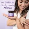 Arnica Nighttime Magnesium Cream, Plus 12 LBS Magnesium Flakes for Bath view 4