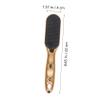 Baluue Handheld Glass Foot File Pedicure Tool Exfoliator for Dead Skin Foot Care Rasp Durable and Easy to Clean for Home Pedicure Stylish Design view 2