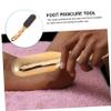 Baluue Handheld Glass Foot File Pedicure Tool Exfoliator for Dead Skin Foot Care Rasp Durable and Easy to Clean for Home Pedicure Stylish Design view 4